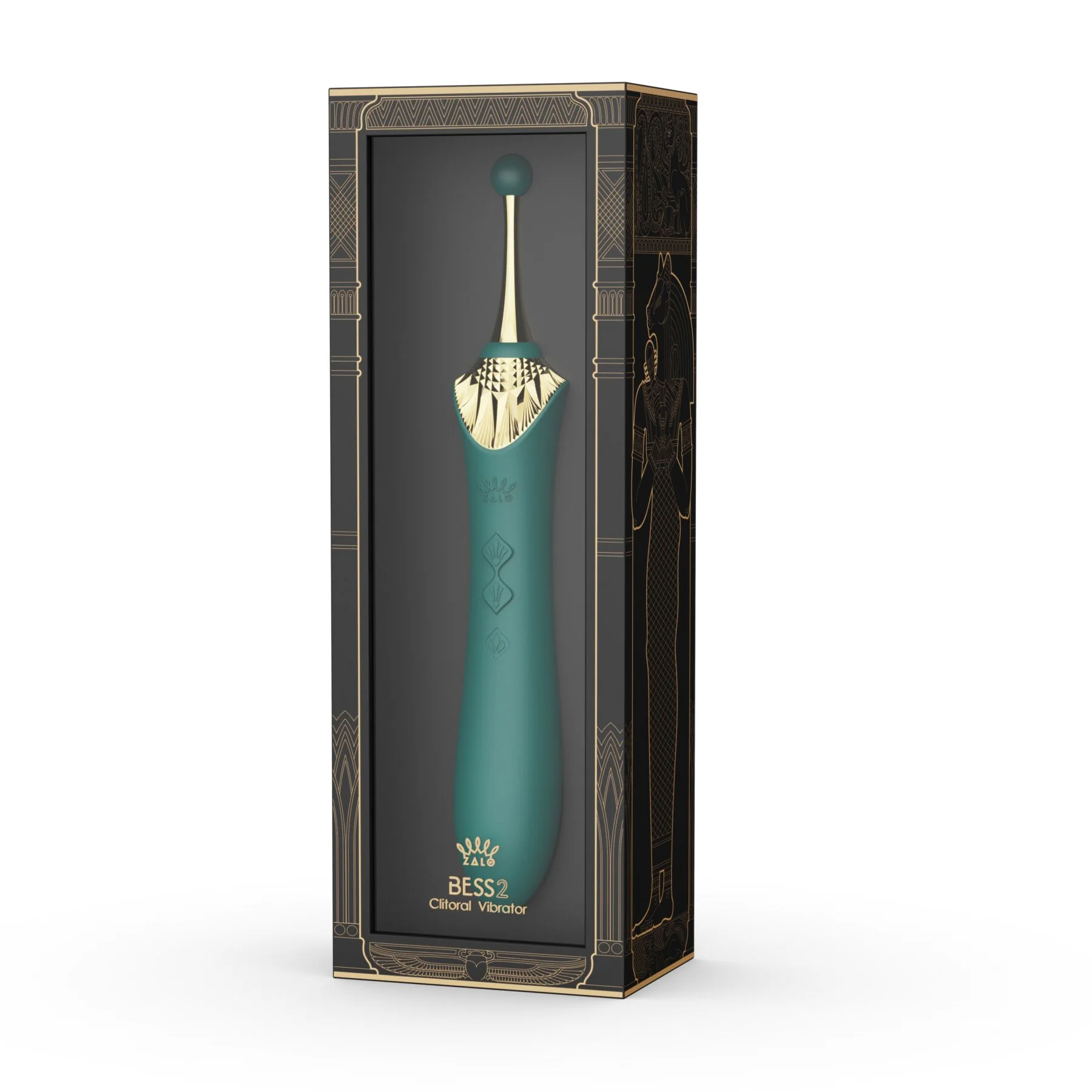 Мультифункціональний вібратор Zalo — Bess 2 Turquoise Green 13 Мультифункціональний вібратор Zalo — Bess 2 Turquoise Green - Зображення 11