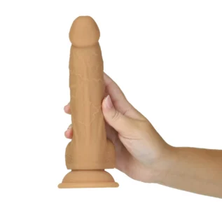 Зображення Фалоімітатор ADDICTION Dual Density Silicone Dildo Caramel