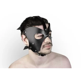 Alternative view of Шкіряна маска собаки 2в1 Feral Feelings