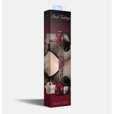Alternative view of Наручники Feral Feelings - Hand Restraints бургунді
