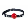 Зображення Кляп силіконовий Feral Feelings Silicon Ball Gag Black/Red чорний рем червона кул