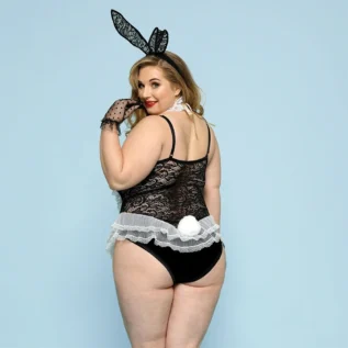 Еротичний костюм зайчика JSY "Пристрасна Медісон" Plus Size 5 Зображення Еротичний костюм зайчика JSY "Пристрасна Медісон" Plus Size