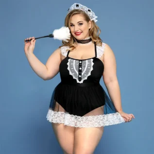Костюм секс-покоївки JSY "Гаряча Кері" Plus Size