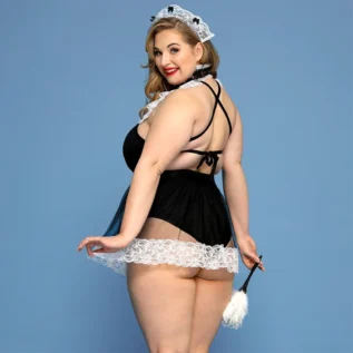 Alternative view of Костюм секс-покоївки JSY "Гаряча Кері" Plus Size