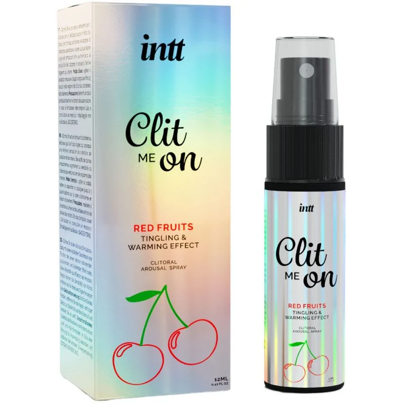 Збуджувальний спрей для клітора Intt Clit Me On Fruits Warming Effect 12ml 3 Збуджувальний спрей для клітора Intt Clit Me On Fruits Warming Effect 12ml