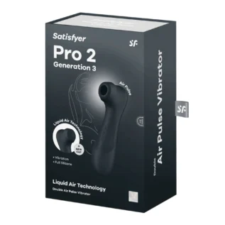 Зображення Вакуумний кліторальний стимулятор Satisfyer Pro 2 Generation 3 with Liquid Air Dark