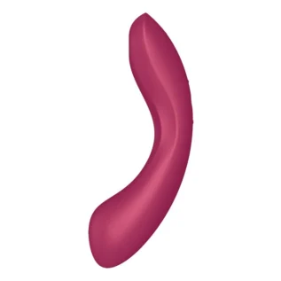 Alternative view of Вакуумний стимулятор з вібрацією Satisfyer Curvy Trinity 1 Red