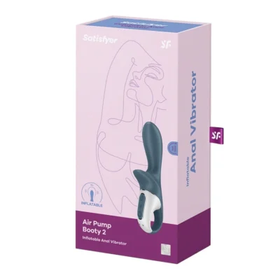 Зображення Анальний вібратор надувний Satisfyer Air Pump Booty 2