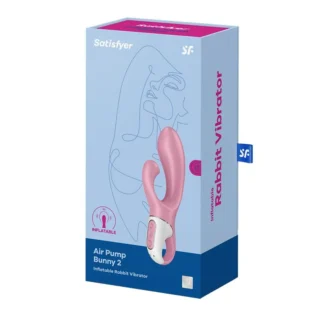Зображення Вібратор-кролик надувний Satisfyer Air Pump Bunny 2