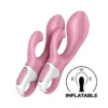 Зображення Вібратор-кролик надувний Satisfyer Air Pump Bunny 2