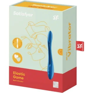 Універсальний гнучкий вібратор для пар Satisfyer Elastic Game Dark Blue 18 Зображення Універсальний гнучкий вібратор для пар Satisfyer Elastic Game Dark Blue