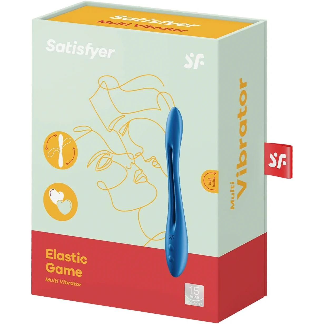 Універсальний гнучкий вібратор для пар Satisfyer Elastic Game Dark Blue 10 Універсальний гнучкий вібратор для пар Satisfyer Elastic Game Dark Blue - Зображення 8