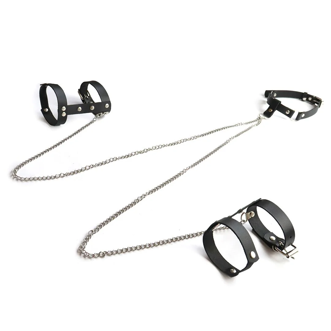 Нашийник та прикраса на руки Art of Sex - Dakota 3 Нашийник та прикраса на руки Art of Sex - Dakota