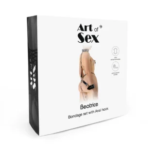 Бондажний набір з металевим анальним гаком Art of Sex Beatrice Bondage set with anal hook №3 15 Зображення Бондажний набір з металевим анальним гаком Art of Sex Beatrice Bondage set with anal hook №3