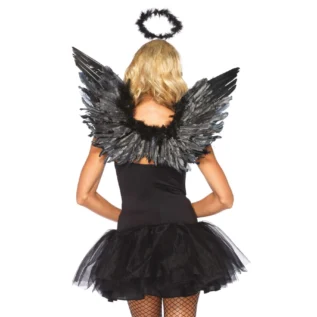 Крила чорного ангела Leg Avenue Angel Accessory Kit 7 Зображення Крила чорного ангела Leg Avenue Angel Accessory Kit