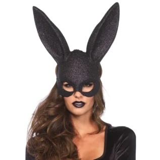 Блискуча маска кролика Leg Avenue Glitter masquerade rabbit mask