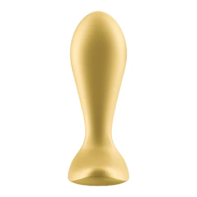 Анальна смарт-пробка з вібрацією Satisfyer Intensity Plug Gold 13 Зображення Анальна смарт-пробка з вібрацією Satisfyer Intensity Plug Gold