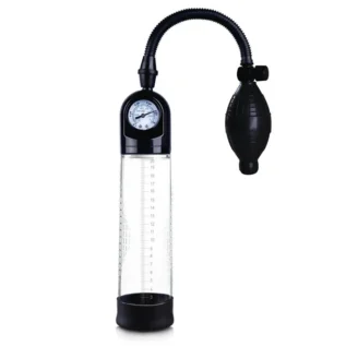 Вакуумна помпа Men Powerup зі стрілковим манометром та ручною "грушею"