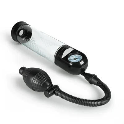 Зображення Вакуумна помпа Men Powerup зі стрілковим манометром та ручною "грушею"