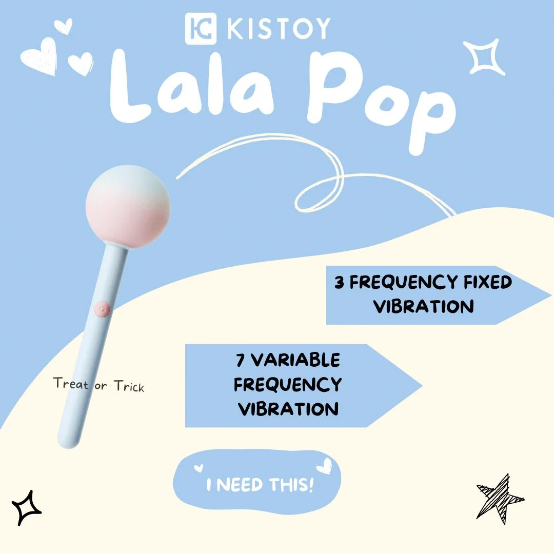 Вібратор-цукерка на паличці KISTOY Lala Pop 5 Вібратор-цукерка на паличці KISTOY Lala Pop - Зображення 3