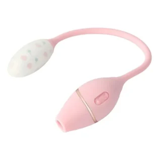 Alternative view of Віброяйце з вакуумним стимулятором KISTOY Cathy Mini