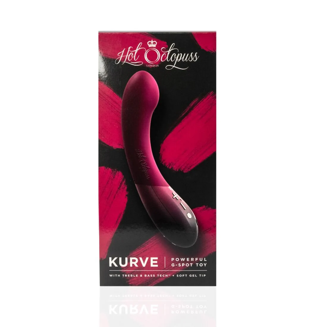Вібратор для точки G Hot Octopuss KURVE, Treble and Bass Technology 12 Вібратор для точки G Hot Octopuss KURVE, Treble and Bass Technology - Зображення 10