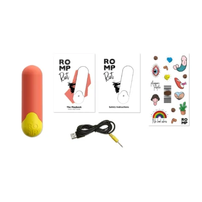 Зображення Потужна віброкуля Romp Riot Light orange