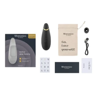 Вакуумний кліторальний стимулятор Womanizer Premium 2 16 Зображення Вакуумний кліторальний стимулятор Womanizer Premium 2
