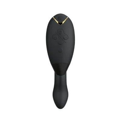 Зображення Подвійний вакуумний кліторальний стимулятор з вібрацією Womanizer Duo 2 - Black