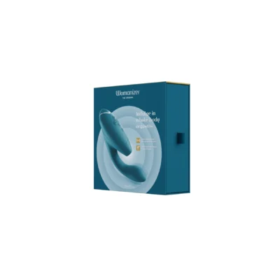 Зображення Подвійний вакуумний кліторальний стимулятор Womanizer Duo 2 - Petrol