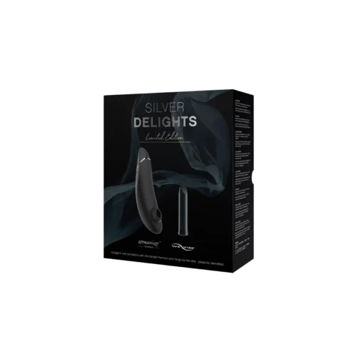 Преміальний подарунковий набір Silver Delights Collection: Womanizer Premium та We-Vibe Tango - Зображення 7