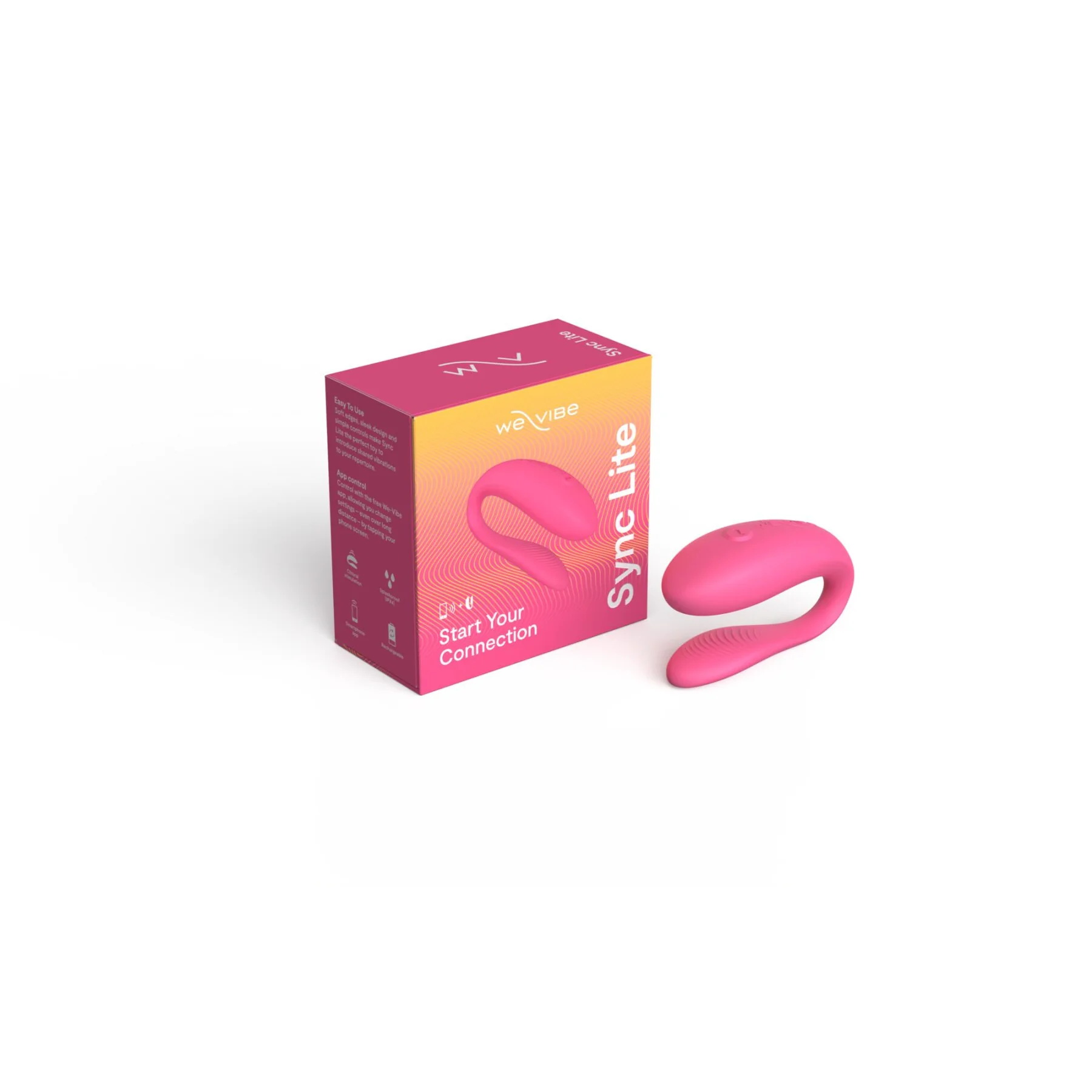 Смарт-вібратор для пар We-Vibe Sync Lite Pink 10 Смарт-вібратор для пар We-Vibe Sync Lite Pink - Зображення 8