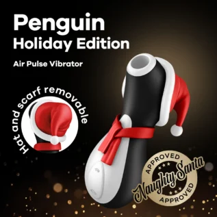Вакуумний кліторальний стимулятор Satisfyer Penguin Holiday Edition 16 Зображення Вакуумний кліторальний стимулятор Satisfyer Penguin Holiday Edition