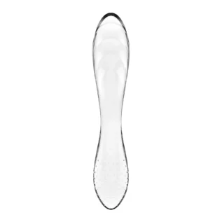 Двосторонній скляний дилдо Satisfyer Dazzling Crystal 1 8 Зображення Двосторонній скляний дилдо Satisfyer Dazzling Crystal 1