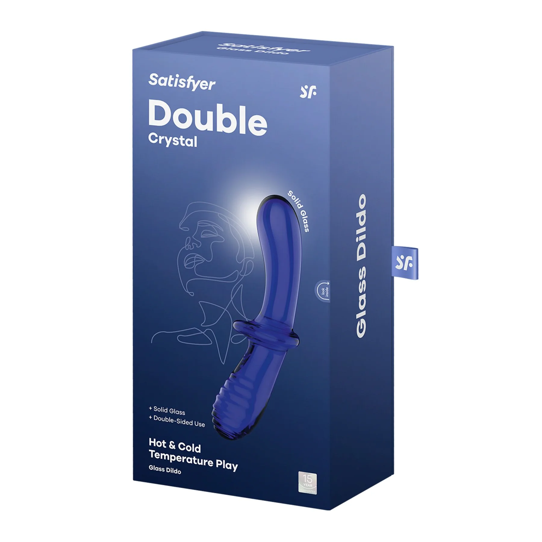 Двосторонній скляний дилдо Satisfyer Double Crystal 7 Двосторонній скляний дилдо Satisfyer Double Crystal - Зображення 5