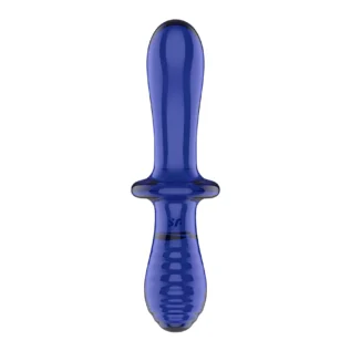 Alternative view of Двосторонній скляний дилдо Satisfyer Double Crystal