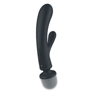 Вібратор-кролик з вібромасажером Satisfyer Triple Lover 11 Зображення Вібратор-кролик з вібромасажером Satisfyer Triple Lover