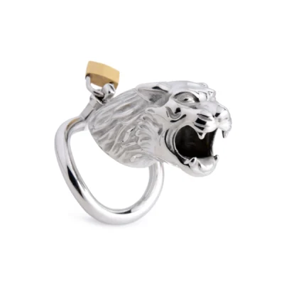 Клітка для пеніса Master Series: Tiger King Cock Cage With Lock