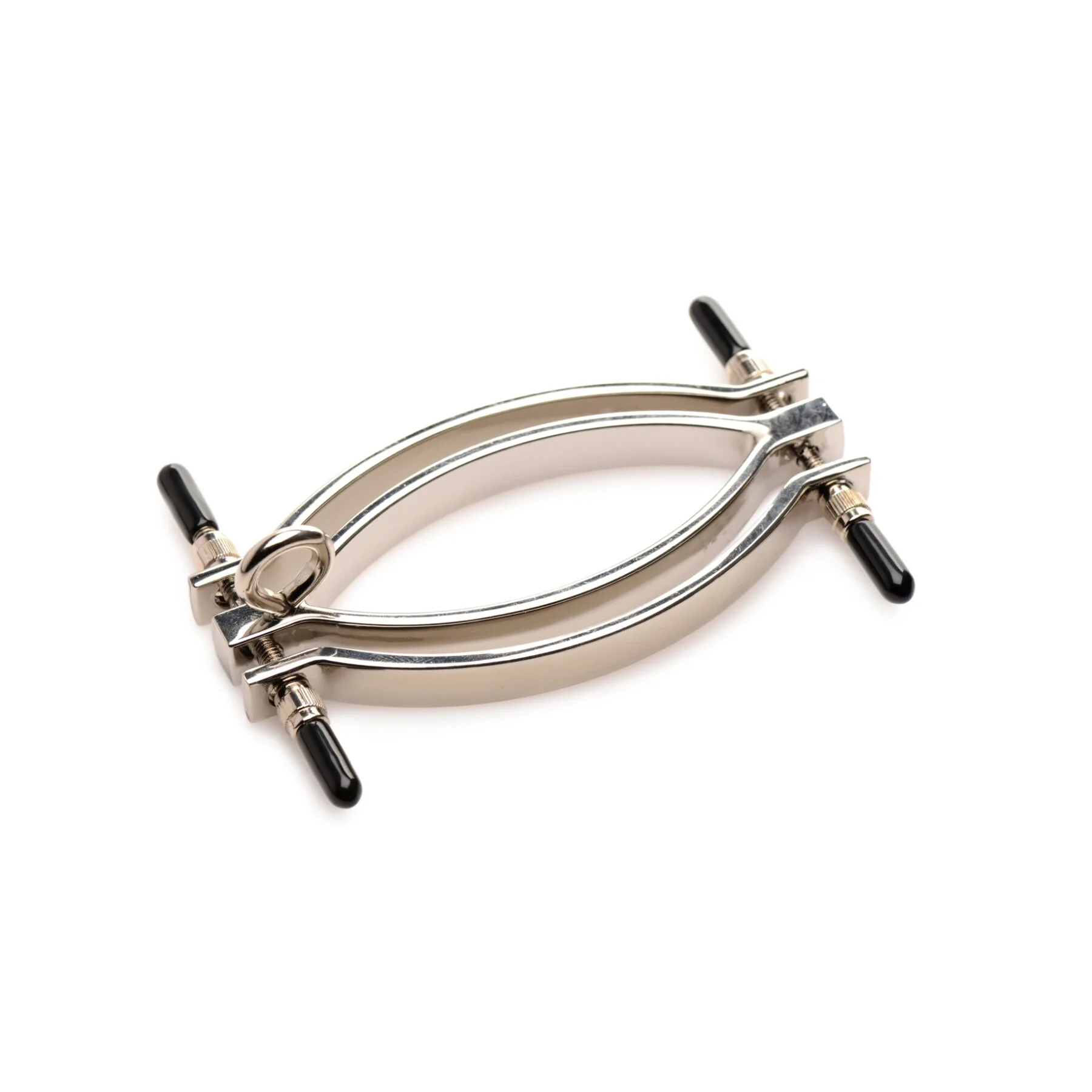 Затискач для статевих губ Master Series: Pussy Tugger Adjustable Vagina Clamp with Chain 5 Затискач для статевих губ Master Series: Pussy Tugger Adjustable Vagina Clamp with Chain - Зображення 3