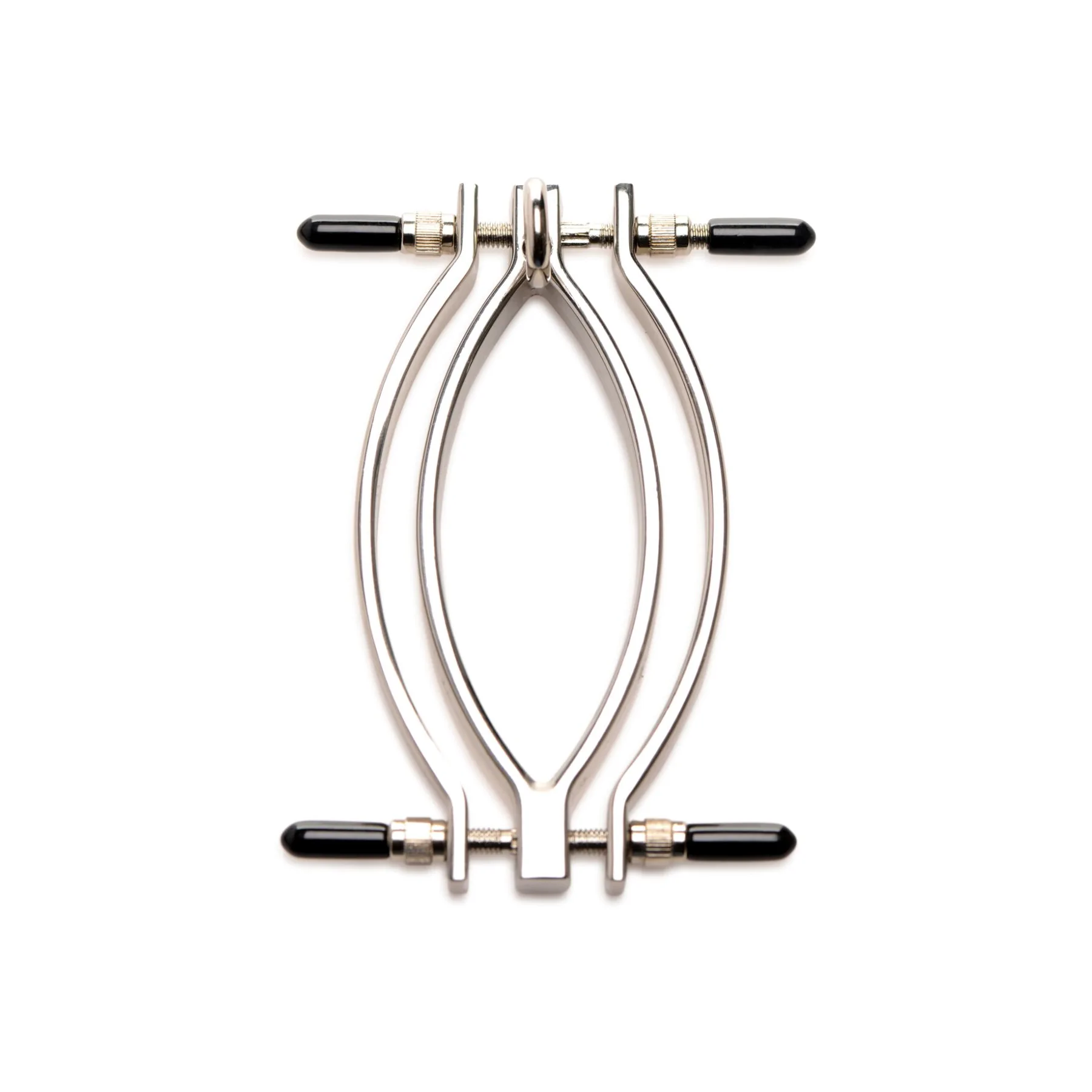 Затискач для статевих губ Master Series: Pussy Tugger Adjustable Vagina Clamp with Chain 4 Затискач для статевих губ Master Series: Pussy Tugger Adjustable Vagina Clamp with Chain - Зображення 2