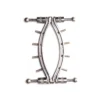 Зображення Затискач для вагіни Master Series: Spread 'Em Poker Vagina Clamp with Adjustable Pressure Screws