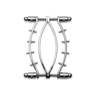 Alternative view of Затискач для вагіни Master Series: Spread 'Em Poker Vagina Clamp with Adjustable Pressure Screws