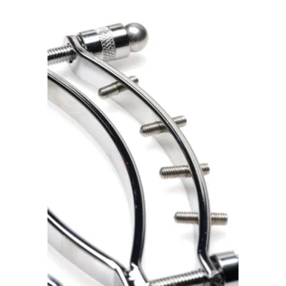 Затискач для вагіни Master Series: Spread 'Em Poker Vagina Clamp with Adjustable Pressure Screws - Зображення 4