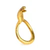 Зображення Ерекційне кільце з головою кобри Master Series: Cobra King Golden Cock Ring