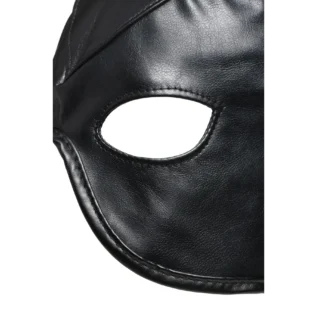 Зображення Маска з рогами Master Series: Dungeon Demon Bondage Mask with Horns