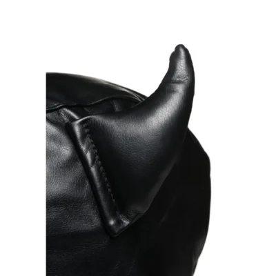 Зображення Маска з рогами Master Series: Dungeon Demon Bondage Mask with Horns