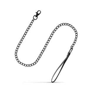 Нашийник з повідцем Bedroom Fantasies: Faux Leather Collar & Chain 17 Зображення Нашийник з повідцем Bedroom Fantasies: Faux Leather Collar & Chain