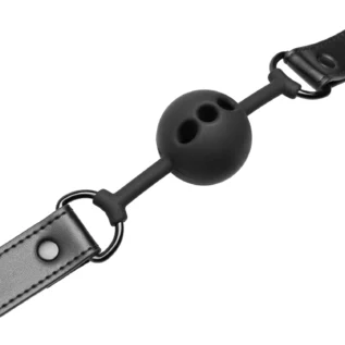 Повітропроникний кляп Bedroom Fantasies: Breathable Silicone Ball Gag - Зображення 4