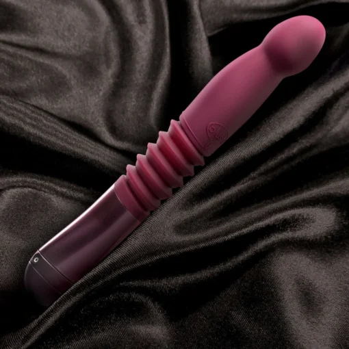 Пульсатор Temptasia by Blush - Trixie Thrusting Dildo - Wine Red - Зображення 8