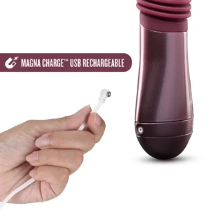 Пульсатор Temptasia by Blush - Trixie Thrusting Dildo - Wine Red 13 Пульсатор Temptasia by Blush - Trixie Thrusting Dildo - Wine Red - Зображення 3
